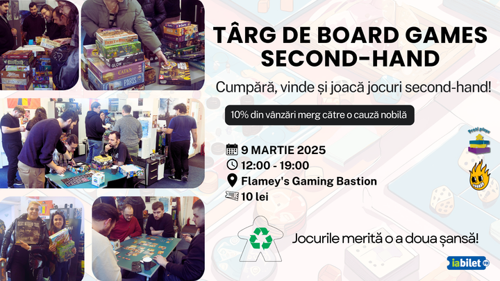 Timisoara: Târg de board games second-hand