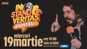 Costel in Stand-up Veritas