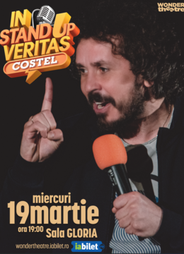 Costel in Stand-up Veritas