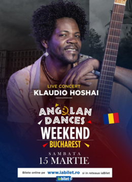 Klaudio Hoshai live la Angolan Dances Weekend