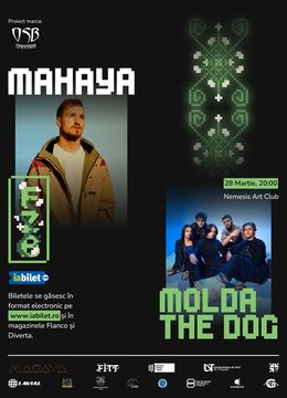 Timișoara: Concert Mahaya | Molda the dog