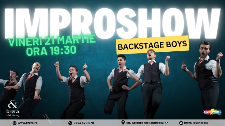 IMPROSHOW w/ Backstage Boys @Brera