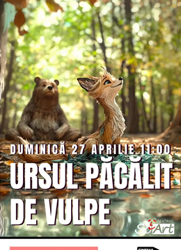 Ursul păcălit de vulpe – O poveste clasică, plină de haz!