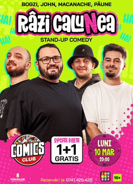 Stand-up Comedy Râzi ca LuNea la ComicsClub