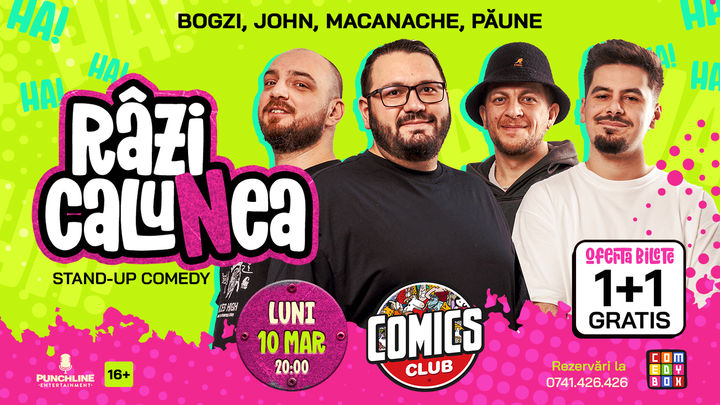 Stand-up Comedy Râzi ca LuNea la ComicsClub