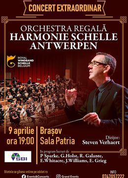 Brasov: Orchestra Regala Harmonie Schelle Antwerpen