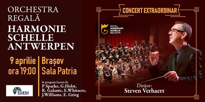 Brasov: Orchestra Regala Harmonie Schelle Antwerpen