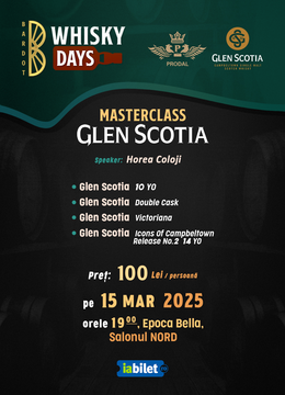 Cluj-Napoca: Masterclass Glen Scotia