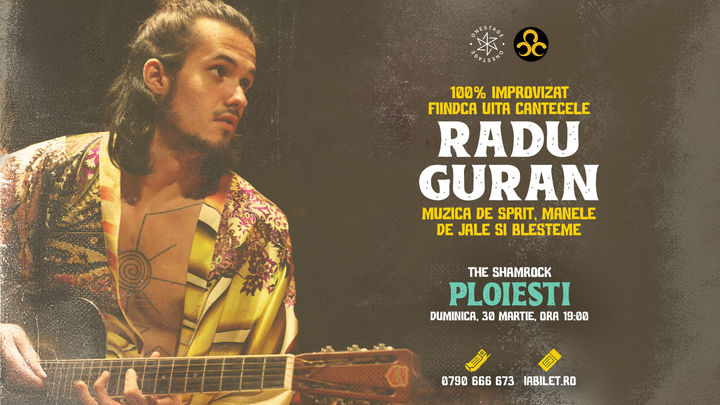 Ploiești: Concert/Șpriț cu Radu Guran