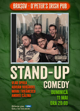 Brasov: Stand-up comedy cu Oprea, Călina, Borândel și Trifănescu