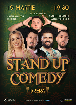 Stand-Up Comedy cu Anisia Gafton, Serghei, Moise, Tomescu și Dumitriu