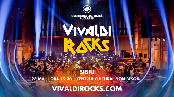 Sibiu: Vivaldi Rocks - Orchestra Simfonică București - Turneu Național 2025