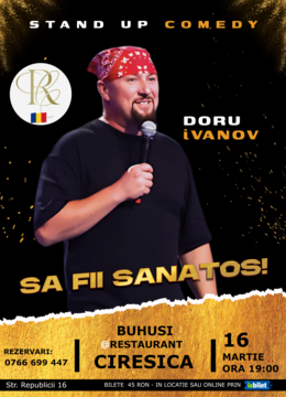 Buhusi: Stand up comedy cu iVanov