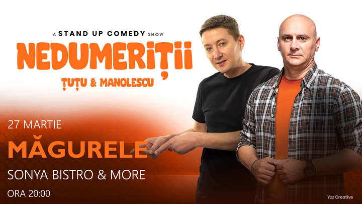 Magurele: Stand-up Comedy Dan Tutu si Cristi Manolescu