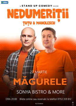 Magurele: Stand-up Comedy Dan Tutu si Cristi Manolescu