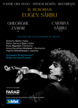 In Memoriam EUGEN SÂRBU Concert caritabil