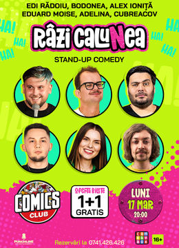 Stand-up Comedy Râzi ca LuNea la ComicsClub