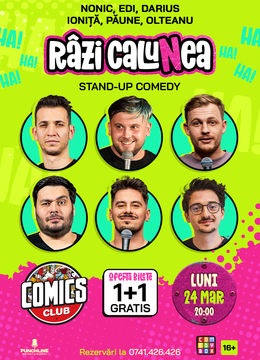 Stand-up Comedy Râzi ca LuNea la ComicsClub