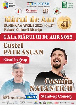 Bistrita: Gala Marului de Aur 2025 - Festivalul International de Satira si Umor