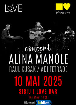 Sibiu: Concert Alina Manole TRIO