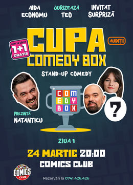 CUPA COMEDYBOX la ComicsClub! (Prima zi de calificari)