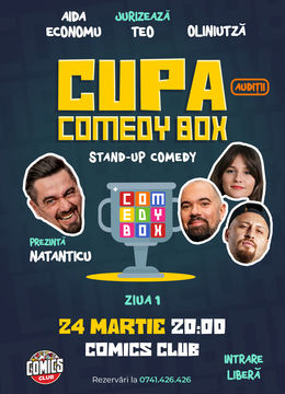 CUPA COMEDYBOX la ComicsClub! (Prima zi de calificari)