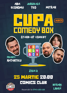 CUPA COMEDYBOX la ComicsClub! (A doua zi de calificări)