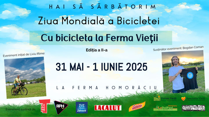 Cu Bicicleta la Ferma Vieții! Ediția a 2-a