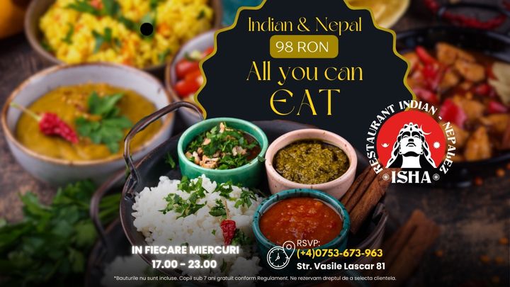 Buffet All You Can Eat | From India & Nepal