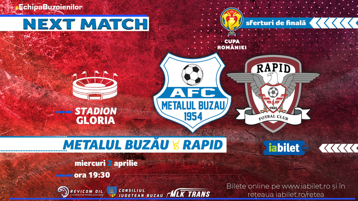 Metalul Buzau – Rapid Bucuresti