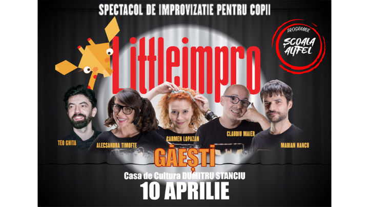 Gaesti: Spectacol de improvizatie pentru copii