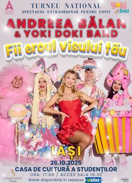 Iasi: Turneu Andreea Balan & Yoki Doki Band