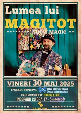Constanta: Lumea lui Magitot – Spectacol de magie pentru copii