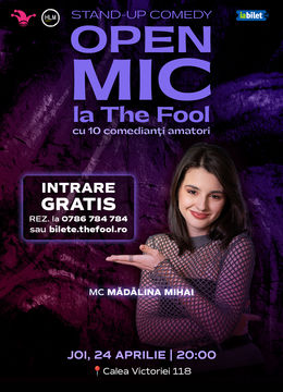 Open Mic InstaFool: MCs Moise & Păune