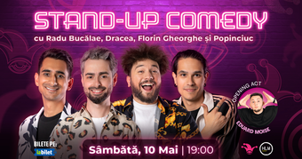 The Fool: Stand-up comedy cu Drăcea, Radu Bucălae, Popinciuc și Florin Gheorghe