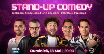 The Fool: Stand-up comedy cu Drăcea, Frînculescu, Popinciuc, Dobrotă și Florin Gheorghe