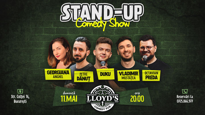 Stand-up Comedy cu Dănuț, Georgiana, Octav, Mustățea & Duku