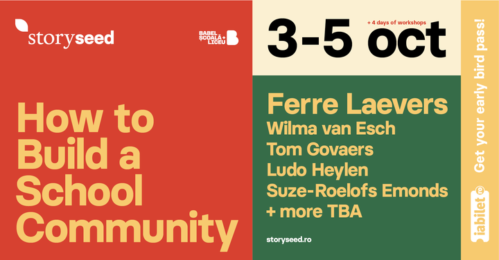 Timisoara: StorySEED 2025: How to Build a School Community