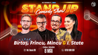 Stand up Comedy cu Birtaș, Frîncu, Mincu & Ioana State la Club 99