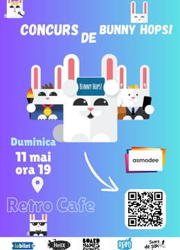 Iasi: Concurs de Bunny Hops @Board Games Events