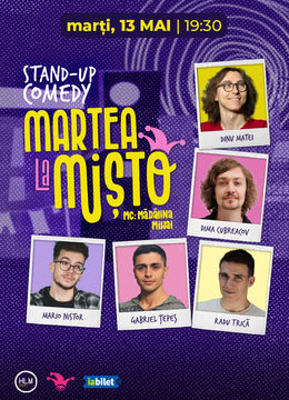 The Fool: Marțea la Mișto cu Dima Cubreacov, Dinu Matei, Radu Trică, Mario Nistor și Gabriel Țepeș