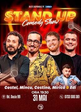Stand up Comedy cu Costel, Mincu, Costina, Mirică - Edi Radoiu