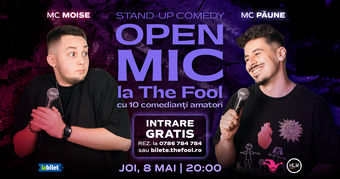 Open Mic InstaFool: MCs Moise & Păune