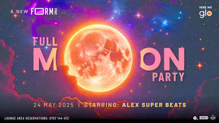 FULL MOON PARTY at FORM Space