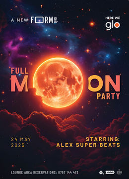 FULL MOON PARTY at FORM Space