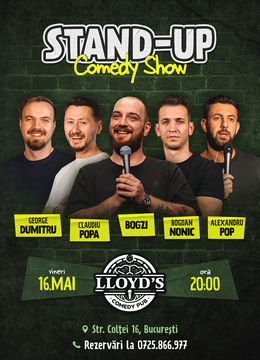 Stand-up Comedy cu  Bogzi, George Dumitru, Nonic, Claudiu Popa & Popica