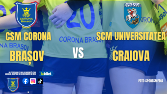 Brasov: Handbal Corona Brasov - Universitatea Craiova