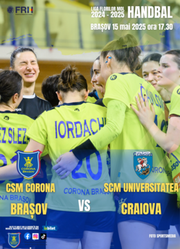 Brasov: Handbal Corona Brasov - Universitatea Craiova