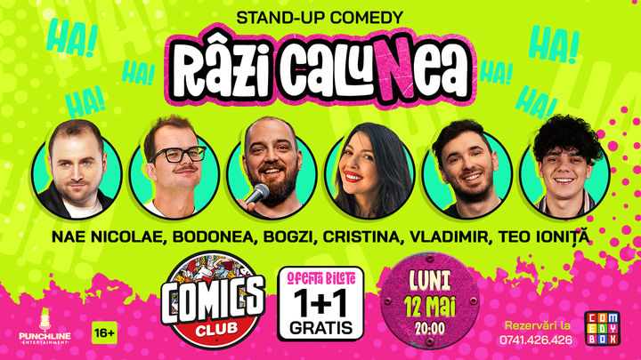 Stand-up Comedy Râzi ca LuNea la ComicsClub
