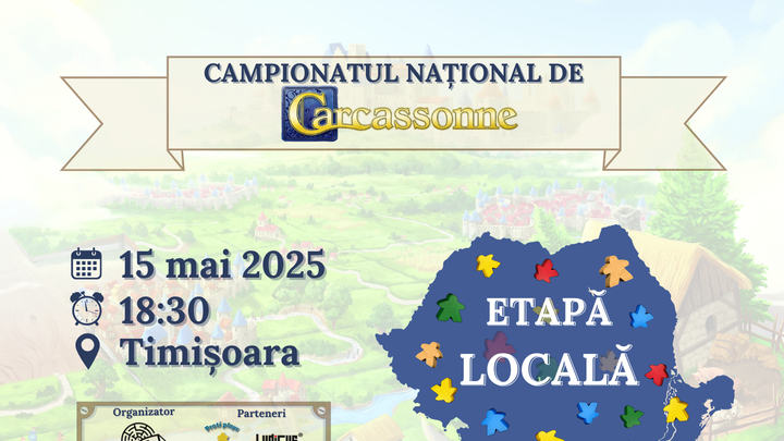 Timisoara: Competiție de Carcassonne
